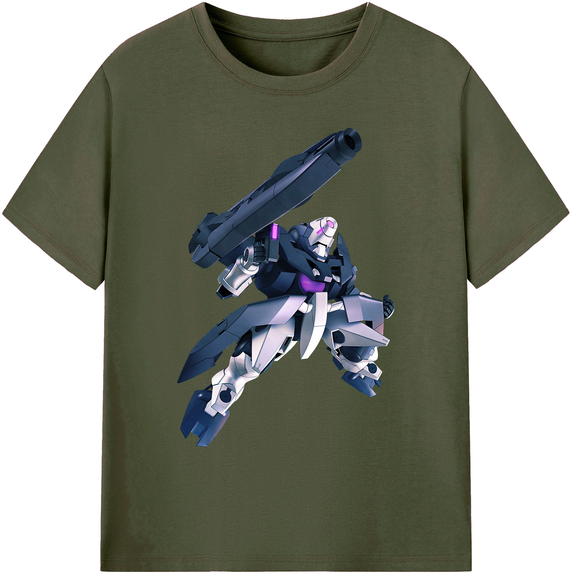 （画像用） 機動戦士ガンダム Mobile Suit Gundam 綿100％ メンズ半袖Tシャツ｜肌触りやわらか＆通気性